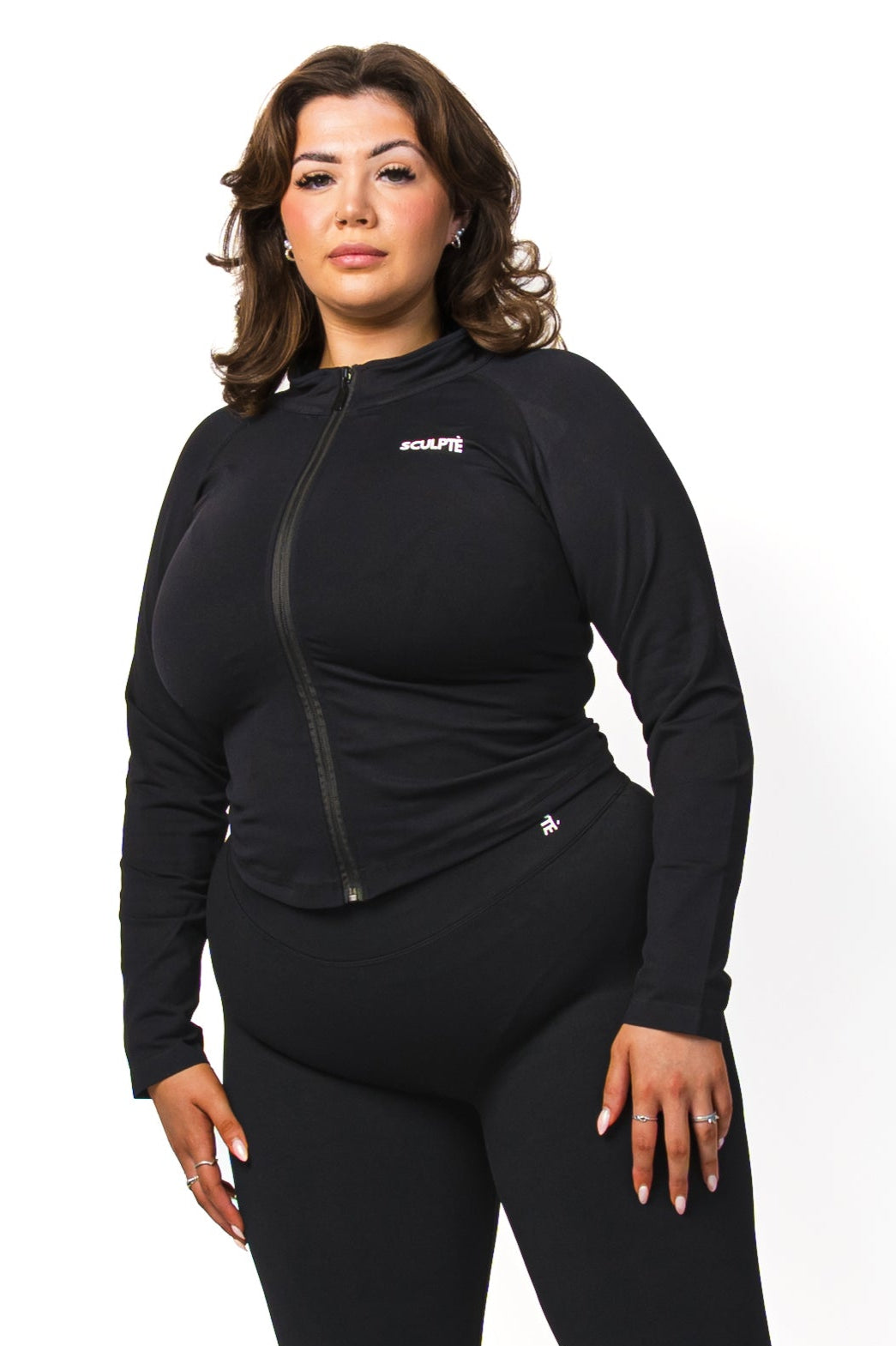 Sculptè Origin Full Zip - Midnight Black