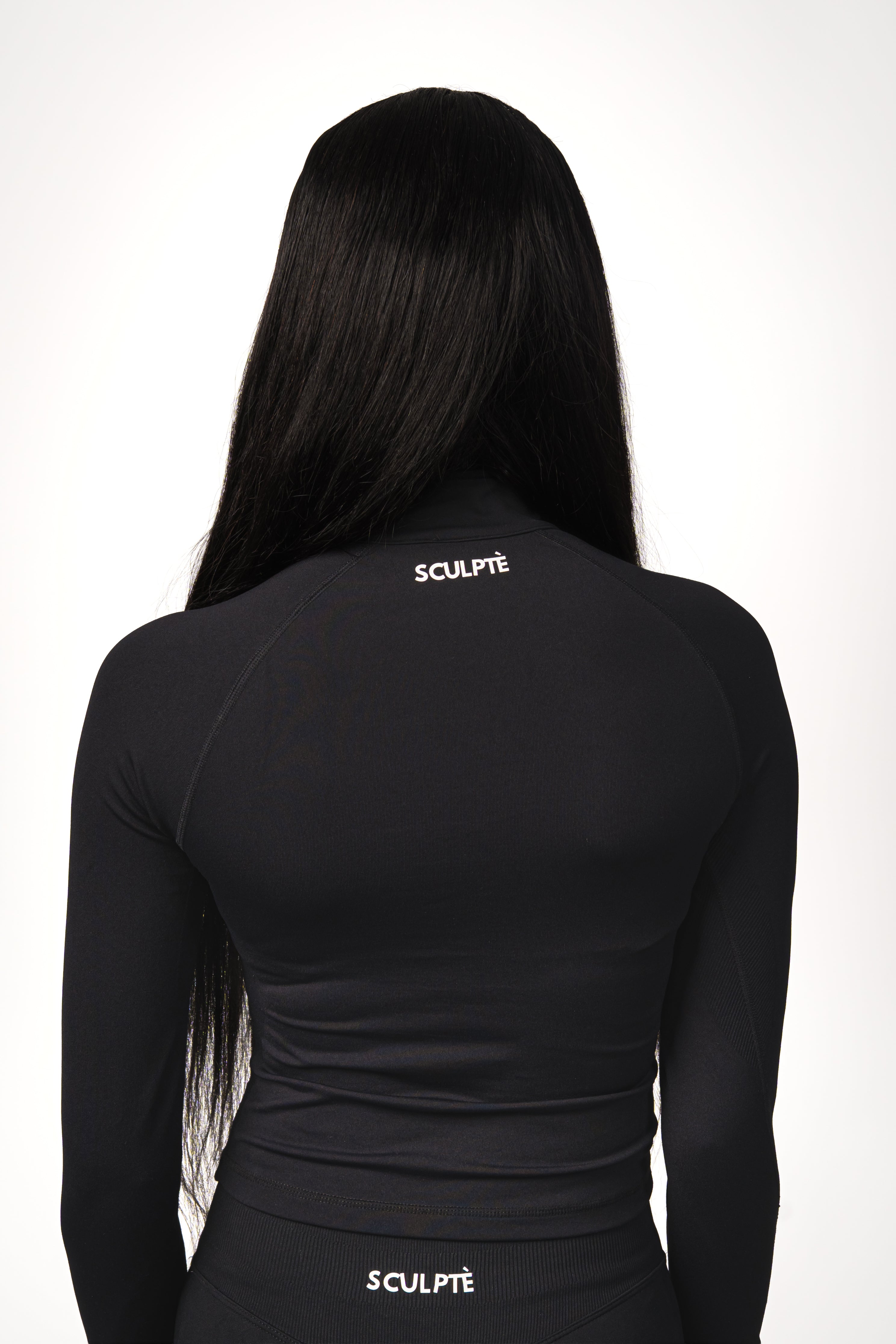 Sculptè Origin Half Zip - Midnight Black