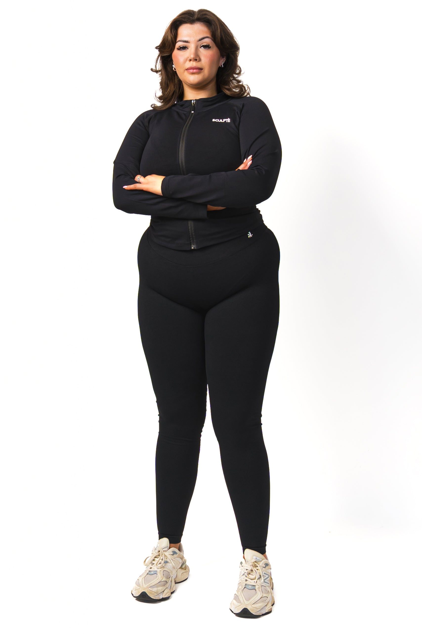 Sculptè Origin Full Zip - Midnight Black