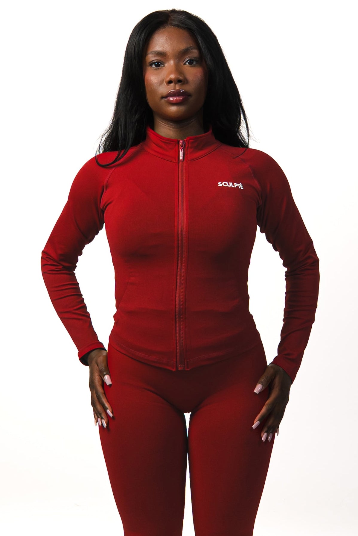 Sculptè Origin Full Zip - Rouge Obsession