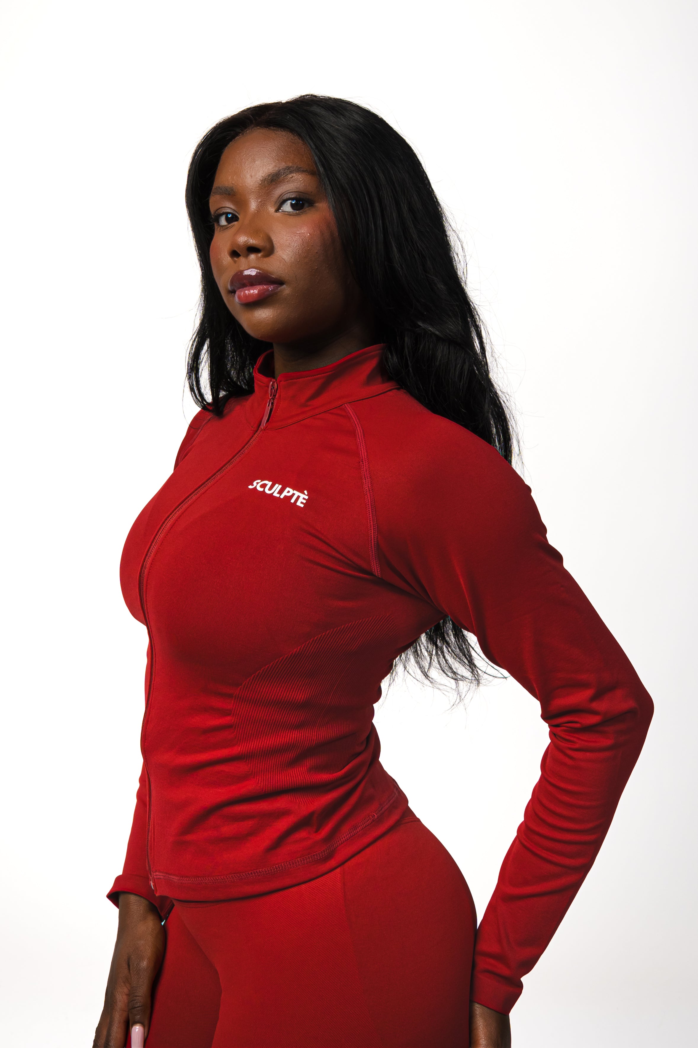 Sculptè Origin Full Zip - Rouge Obsession