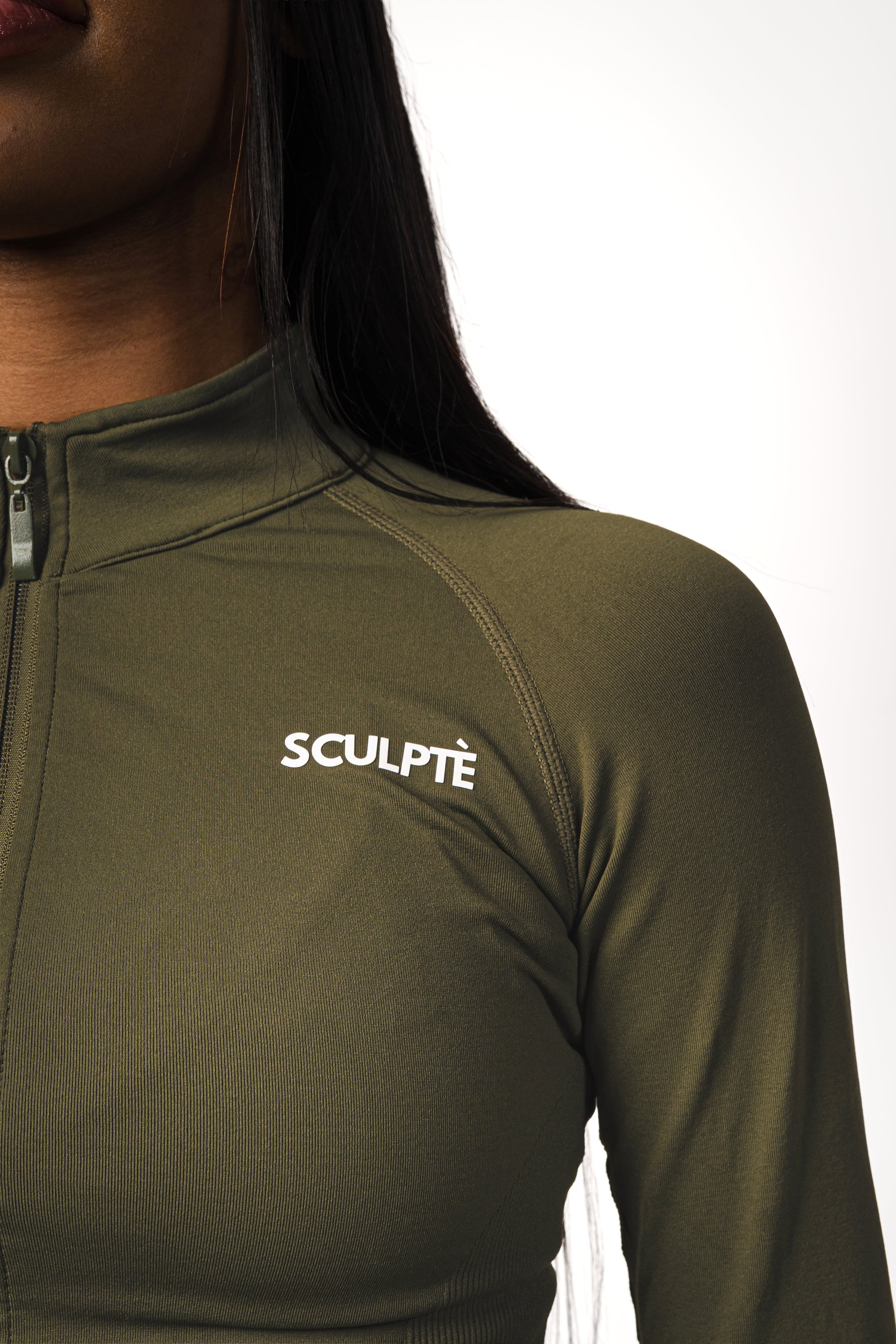 Sculptè Origin Full Zip - Olive Dusk